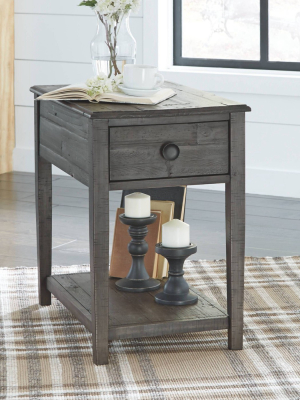 Borlofield Rectangular End Table Dark Gray - Signature Design By Ashley