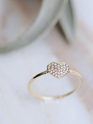 Suzanne Kalan Heart Ring