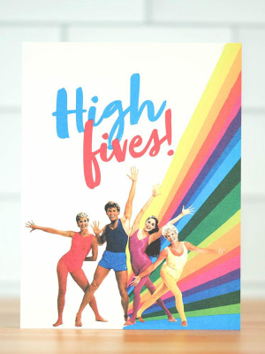 High Fives... Friendship Card