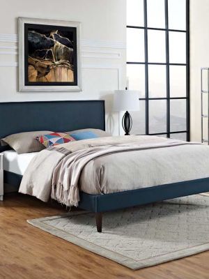 Amari Queen Platform Bed With Squared Tapered Legs