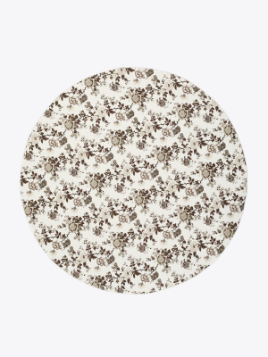 Happy Times Bouquet Round Tablecloth, 90"