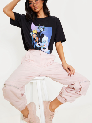 Black Disney Villains Oversized T Shirt