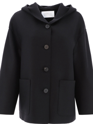 Harris Wharf London Hooded Coat