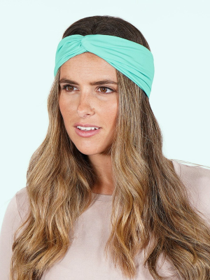 Mint Turban Twisted Headband