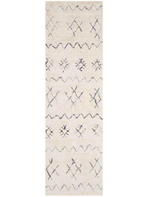 Casablanca Tribal Ivory/multi Runner Rug