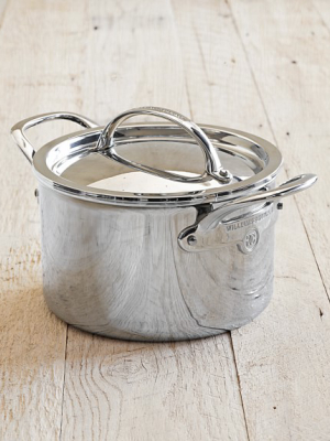 Williams Sonoma Signature Thermo-clad™ Stainless-steel Soup Pot, 4-qt.