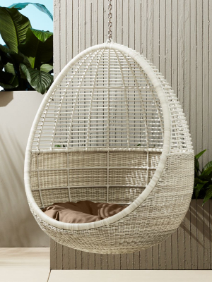 Pod Hanging Chair With Cushion