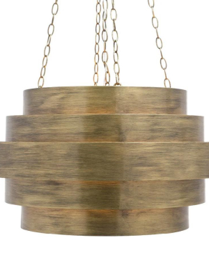 Thyra Chandelier Aged Gold