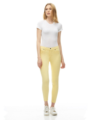 Rachel Skinny Jeans / Jonquille