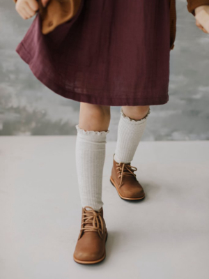 Frill Socks - Oatmeal