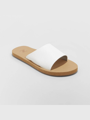 Women's Annalise Asymmetrical Slide Sandals - Shade & Shore™