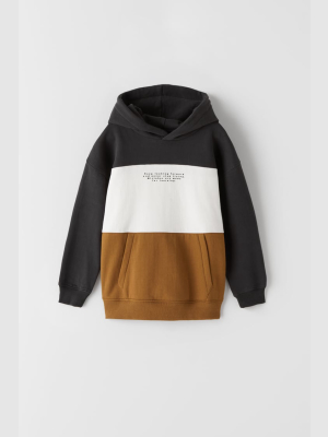 Colorblock Sweatshirt