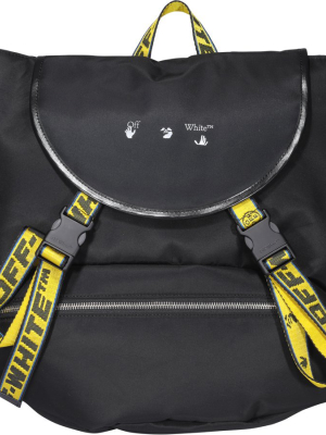 Off-white Industrial Logo Tape Backpack