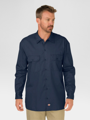 Dickies Men's Long Sleeve Work Shirt