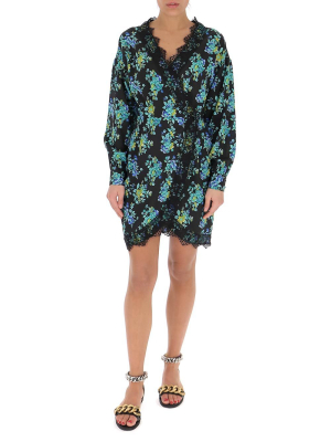 Pinko Belted Floral Dress