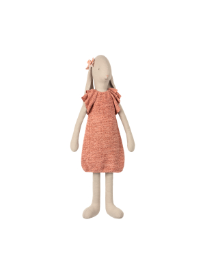 Knitted Dress Bunny, Size 5