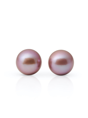 Mauve Pearl Earrings