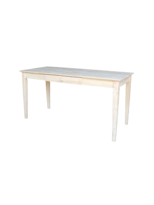 Writing Desk Unfinished – International Concepts