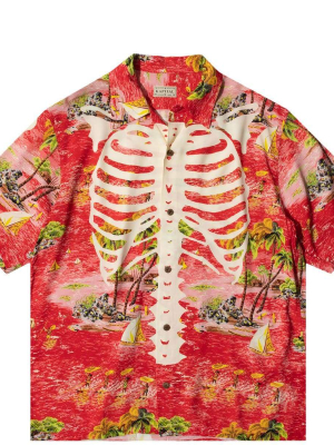 Rayon Kamehameha Aloha Shirt