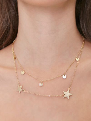 Star Charm Layered Necklace