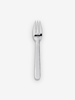 Normandie Fish Fork In Silver Plate By Puiforcat