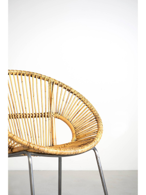 Louanne Rattan Occasional Chair Brown - East At Main