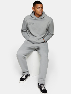 Gray Print Tracksuit