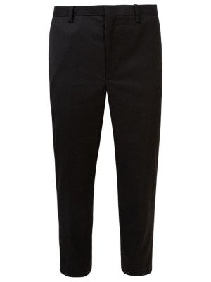 Neil Barrett Logo Patch Straight-leg Trousers