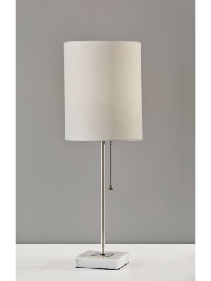 23" Fiona Table Lamp Steel - Adesso