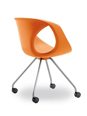 Up Soft Touch Chair (caster Base) 907.61 By Tonon