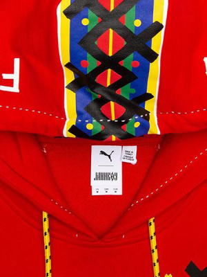 Puma X Jahnkoy Hoodie - High Risk Red