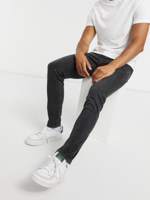 Levi's 510 Skinny Fit Jeans In Washed Black