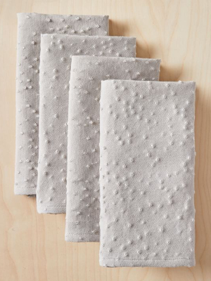 Celestial Sky Napkins - Stone Gray (set Of 4)