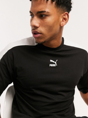 Puma Classics Loose Fit T-shirt In Black