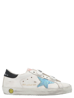 Golden Goose Kids Old School Velcro Strap Sneakers