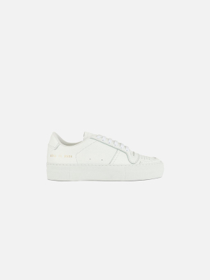 Common Projects Wmns Full Court - Saffiano White