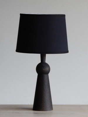 Bella Skirt Lamp - Dark Wash