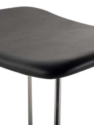 Nuevo Kirsten Bar Stool - Black