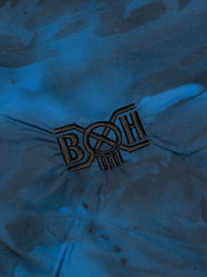 Bounty Hunter Tie Dye Coach Jacket - Blue/black