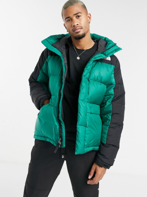 The North Face Himalayan Down Parka Jacket In Green