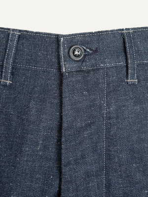 A Vontade Patch Pocket Denim Trousers