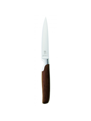 Sarah Wiener Walnut Root Wood 4.4" Utility Knife