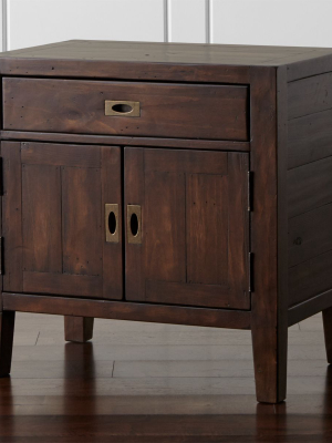 Morris Chocolate Brown Nightstand