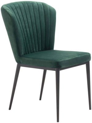 Tolivere Dining Chair, Green (set Of 2)