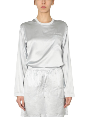 Helmut Lang Logo Long-sleeve T-shirt