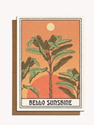 Hello Sunshine Card