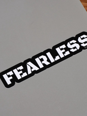 Fearless Sticker