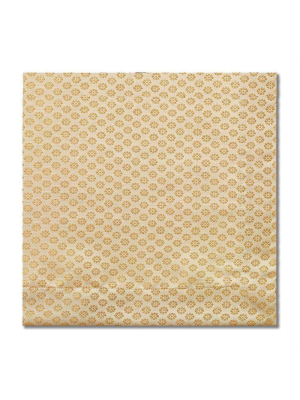 Nomi K Gold Poppy Napkin - Set Of 4