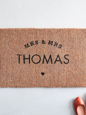 Mrs & Mrs Doormat