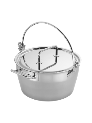 Demeyere Resto 10.6-qt Stainless Steel Maslin Pan